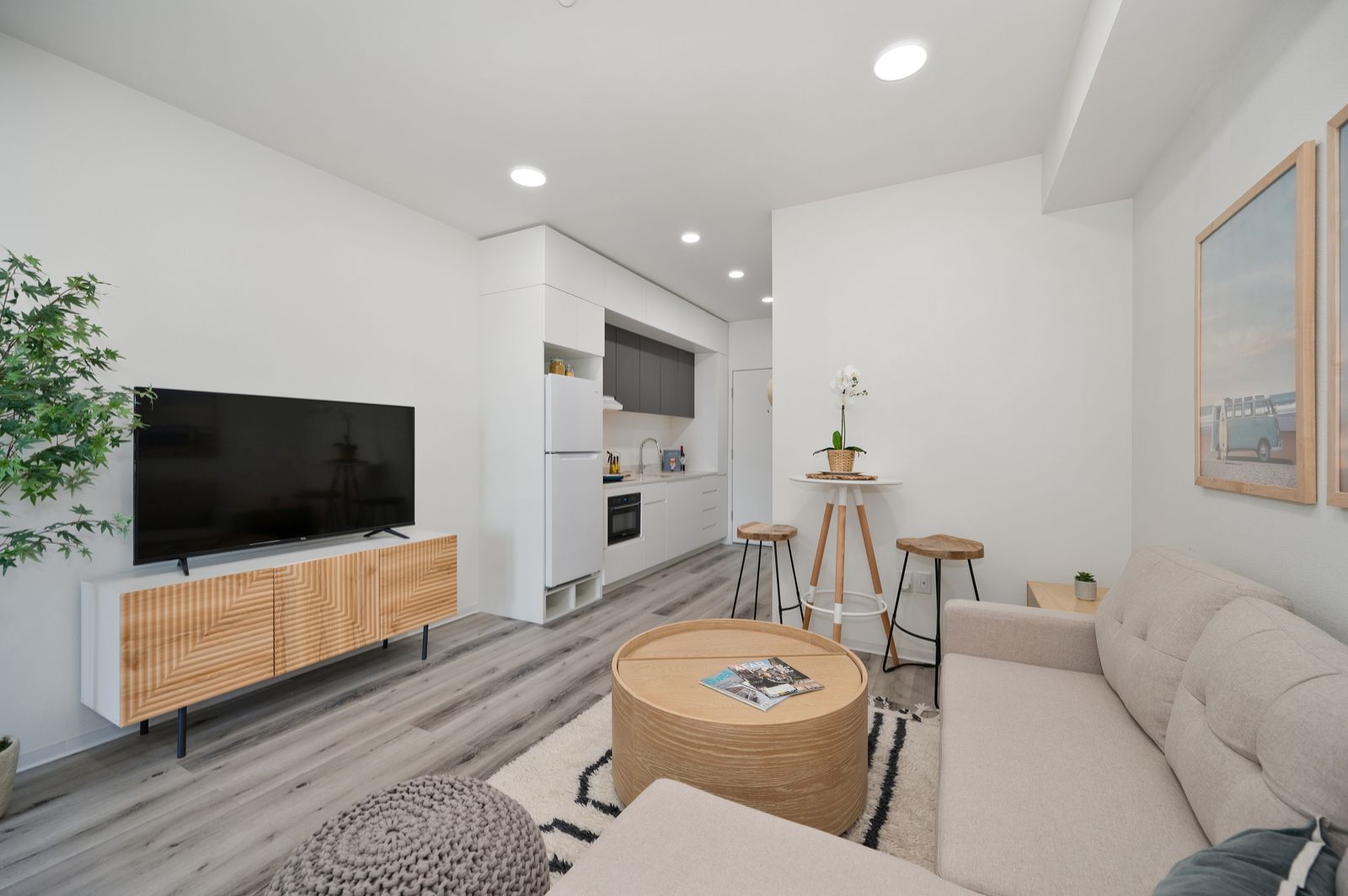 Bright, modern living space at 2911 Adams
