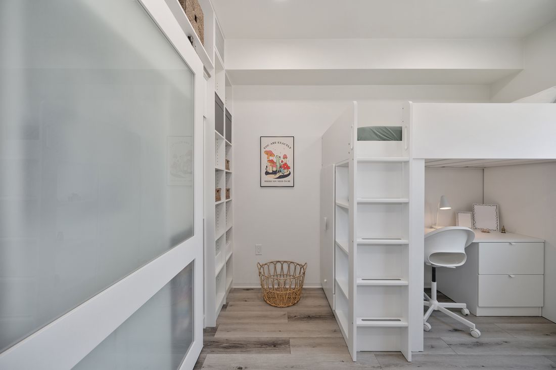 Studio apartment interior